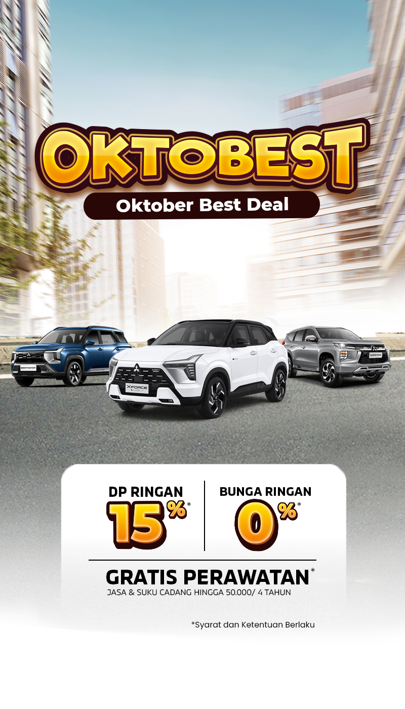 OKTOBEST! Oktober Best Deal |  Temukan Harga & Promo Terbaru Mitsubishi dari Sardana untuk bulan September 2026